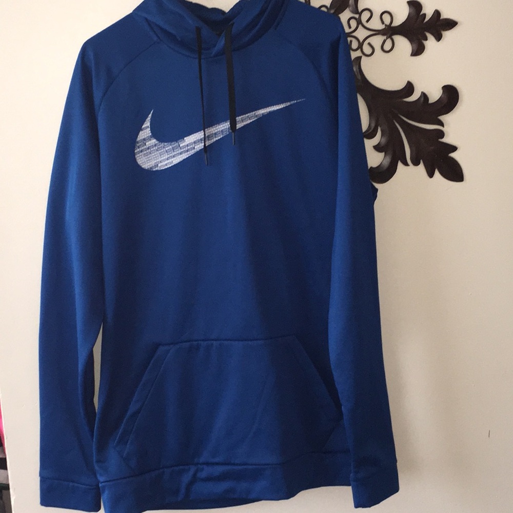 Blue Nike Hoodie Size L